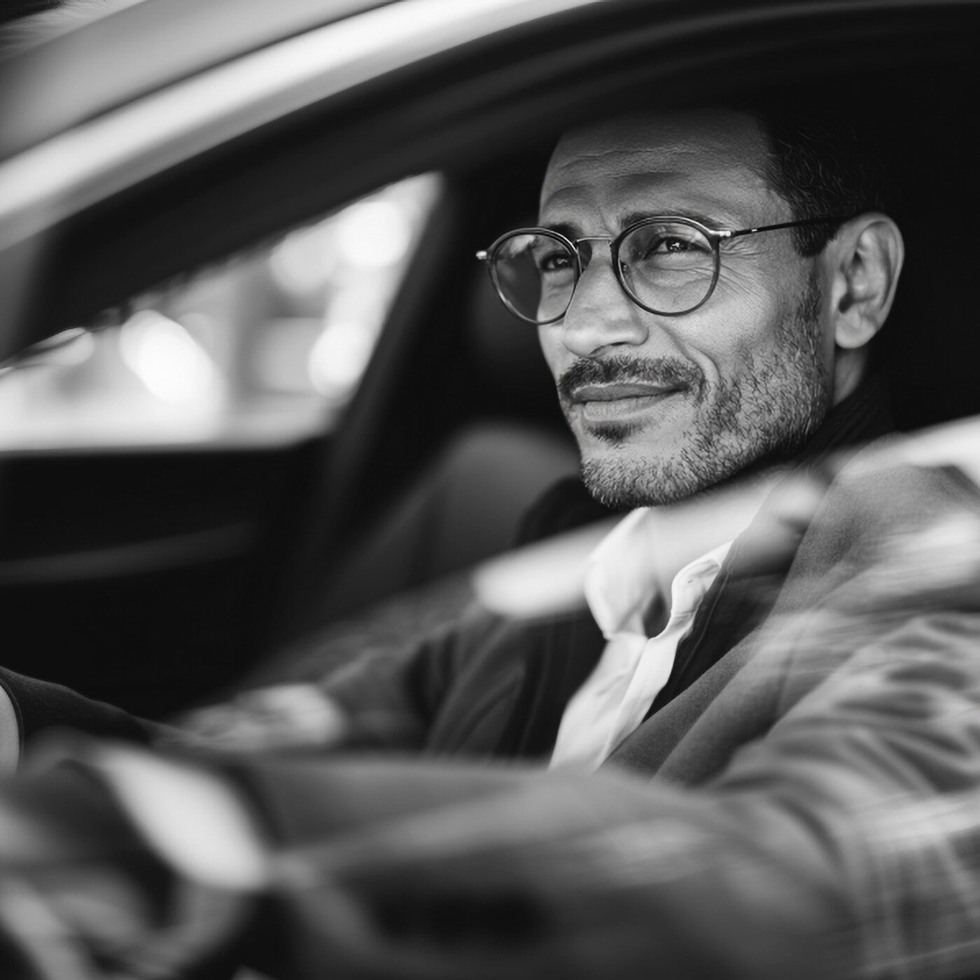 Porteur de lunettes, visuel du catalogue KOPTICAL 2026 pour K Drive