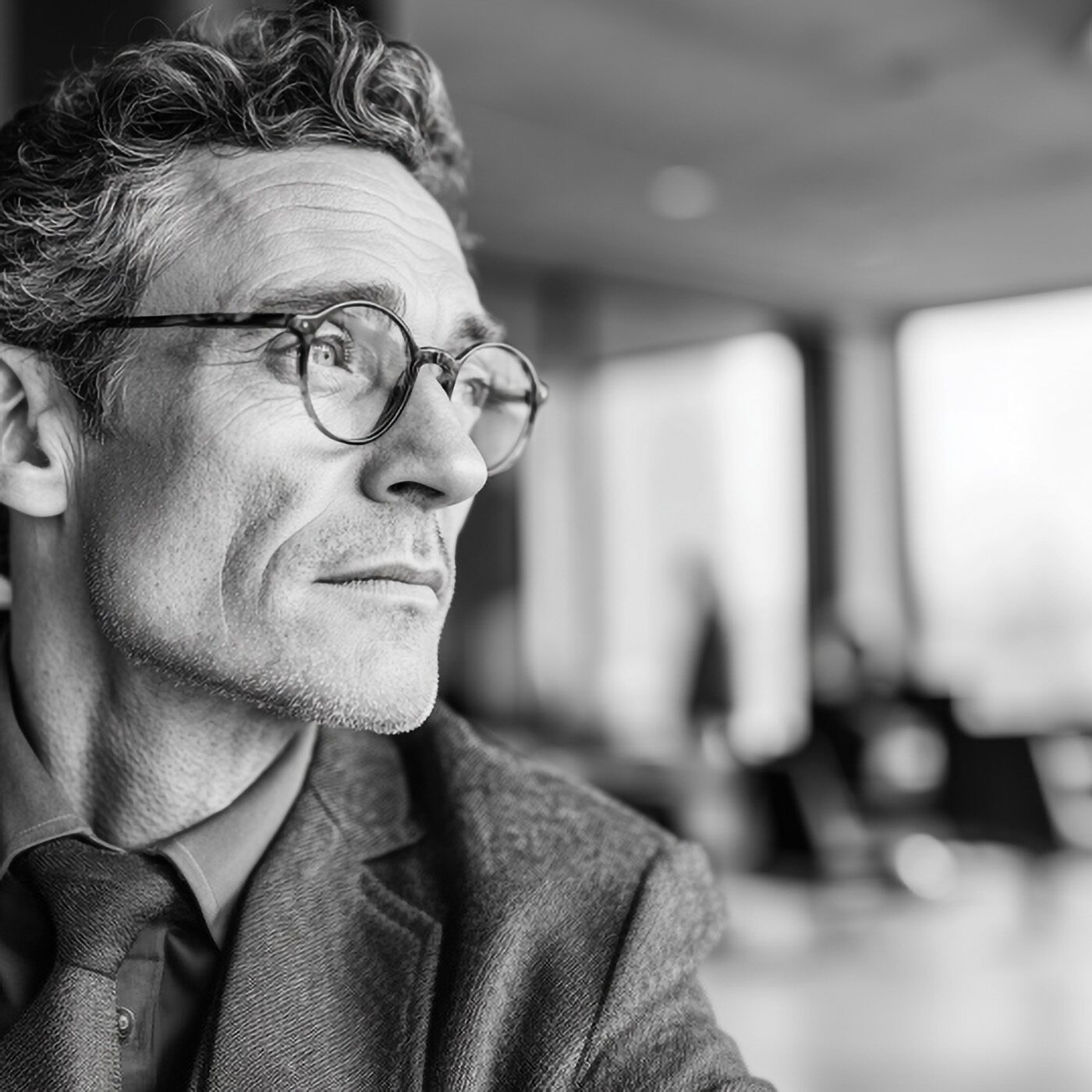 Porteur de lunettes, visuel du catalogue KOPTICAL 2026 pour Kléra HD Platinium