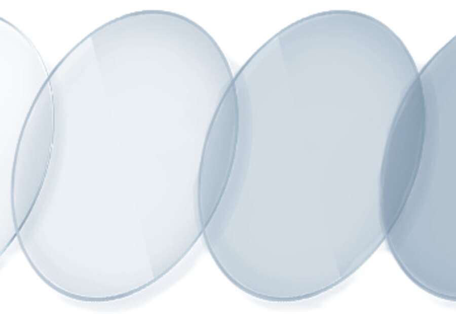 Verre solaire teinte bi-degrade